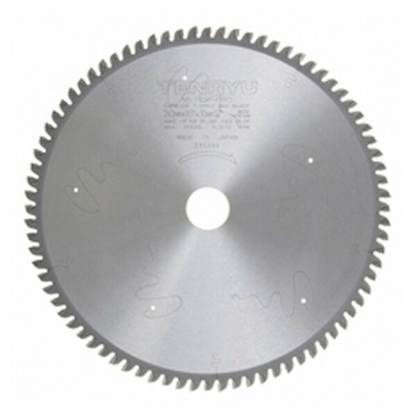 Tenryu 260mm Trim 80T 30mm Arbor, 0.096 Kerf, 5870 Rpm, Kapex IW-26080AB3